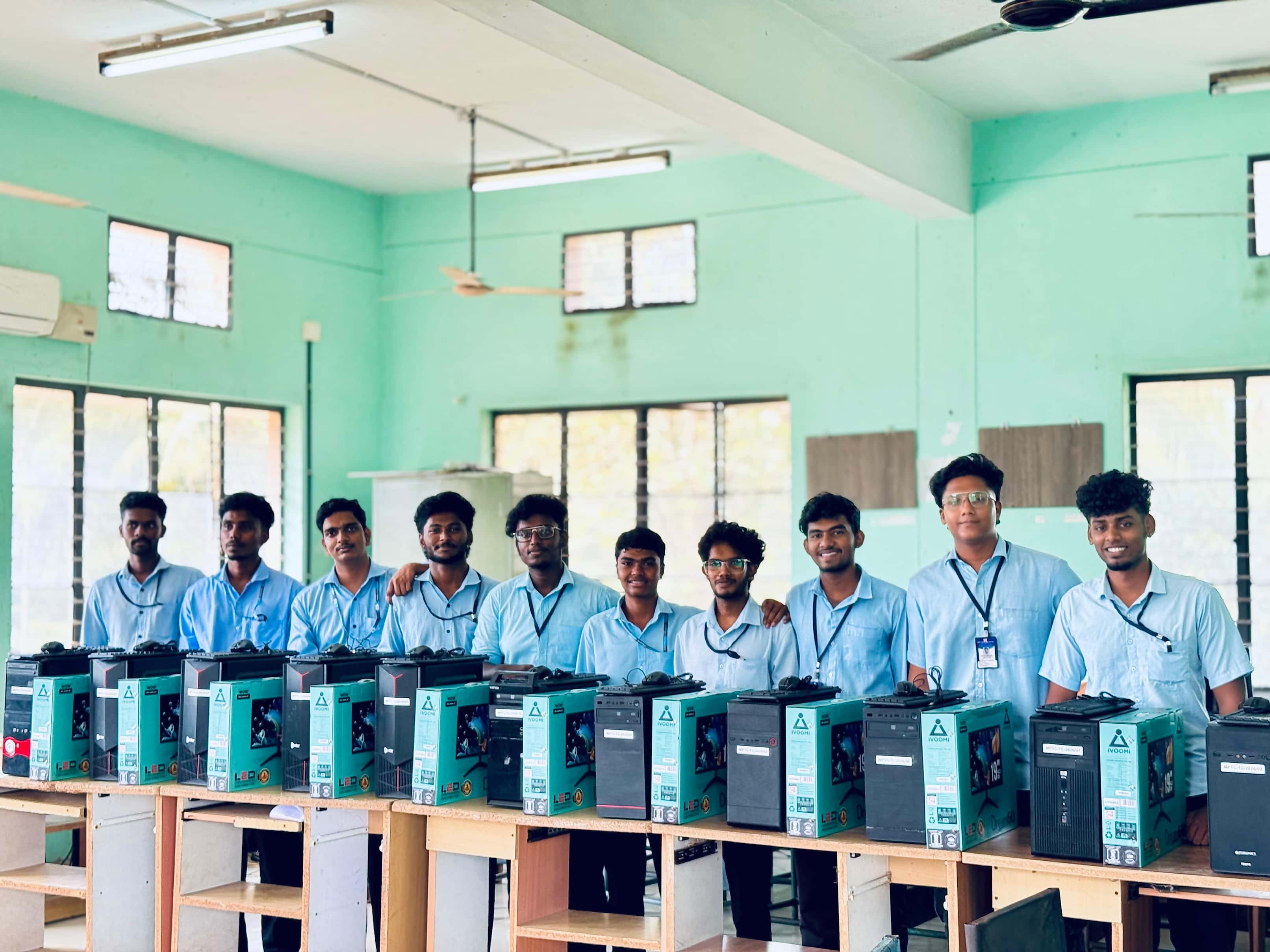 Computers Assembled By the Students